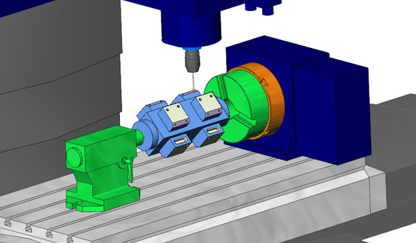 Illustrative example of 4 axis cnc machine from Google Search