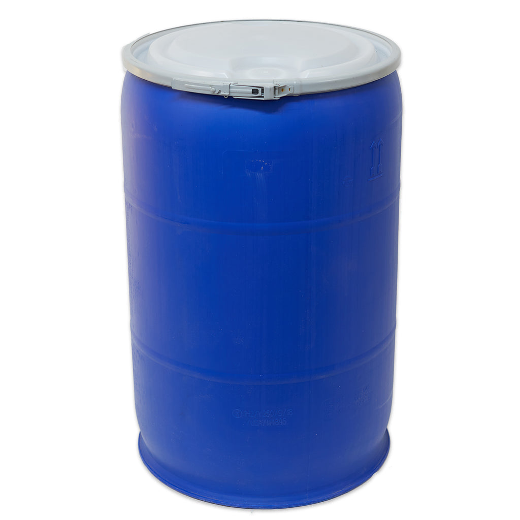 A relevant stock photo of 55 gallon drum in a typical setting.
