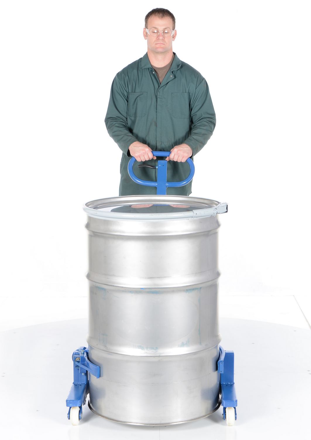 A relevant stock photo of 55 gallon drum in a typical setting.