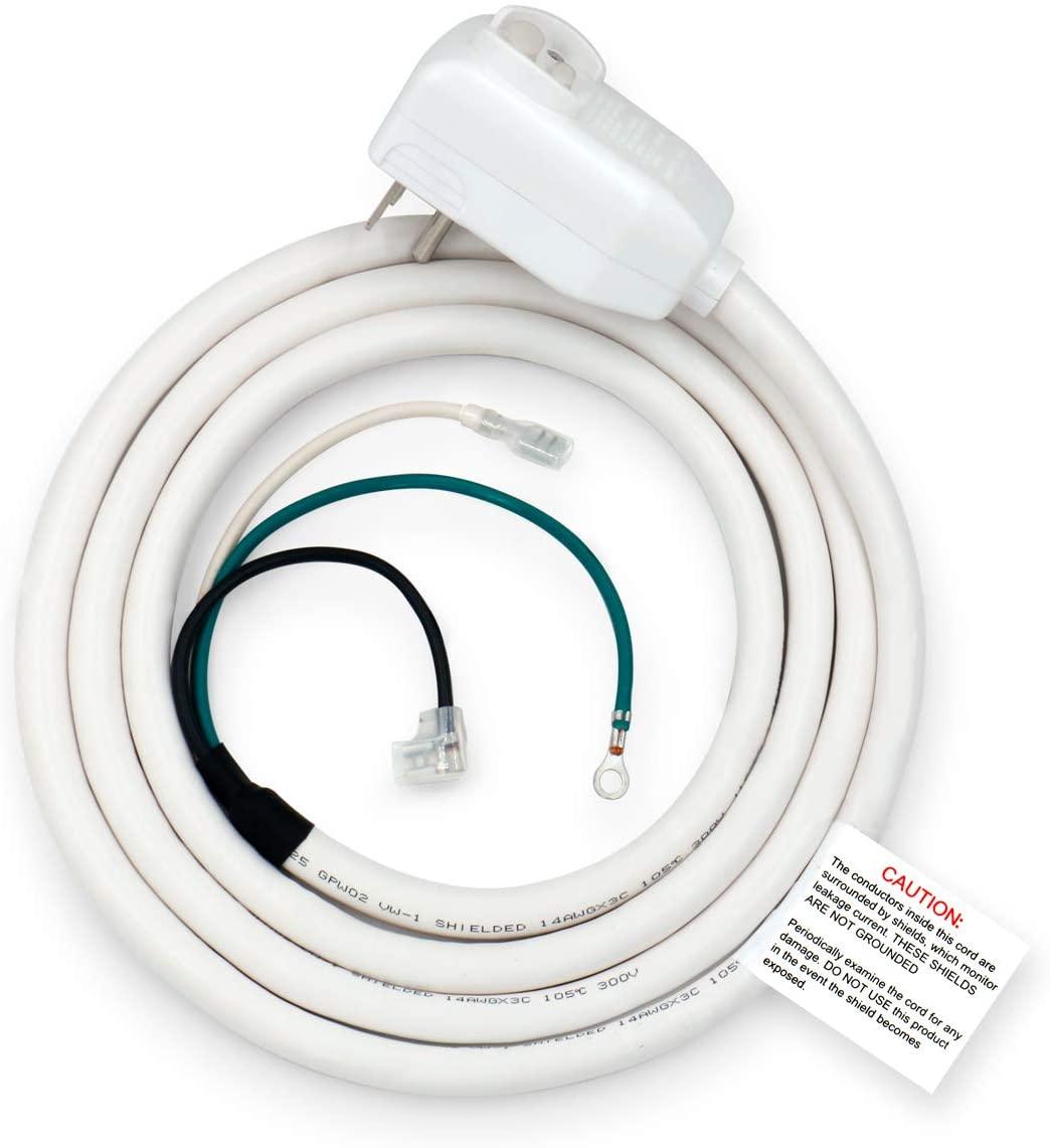 A relevant stock photo of a/c cord in a typical setting.
