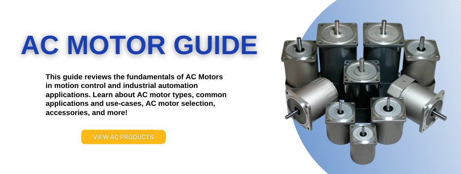 A relevant stock photo of ac motors in a typical setting.