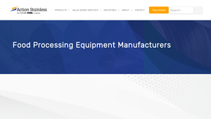 Action Stainless - Custom Food Processing Solutions