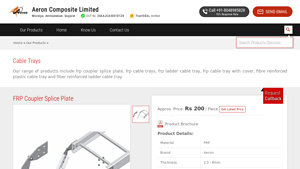 Aeron Composite - FRP Cable Trays