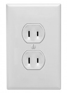 A relevant stock photo of air conditioner outlet types in a typical setting.