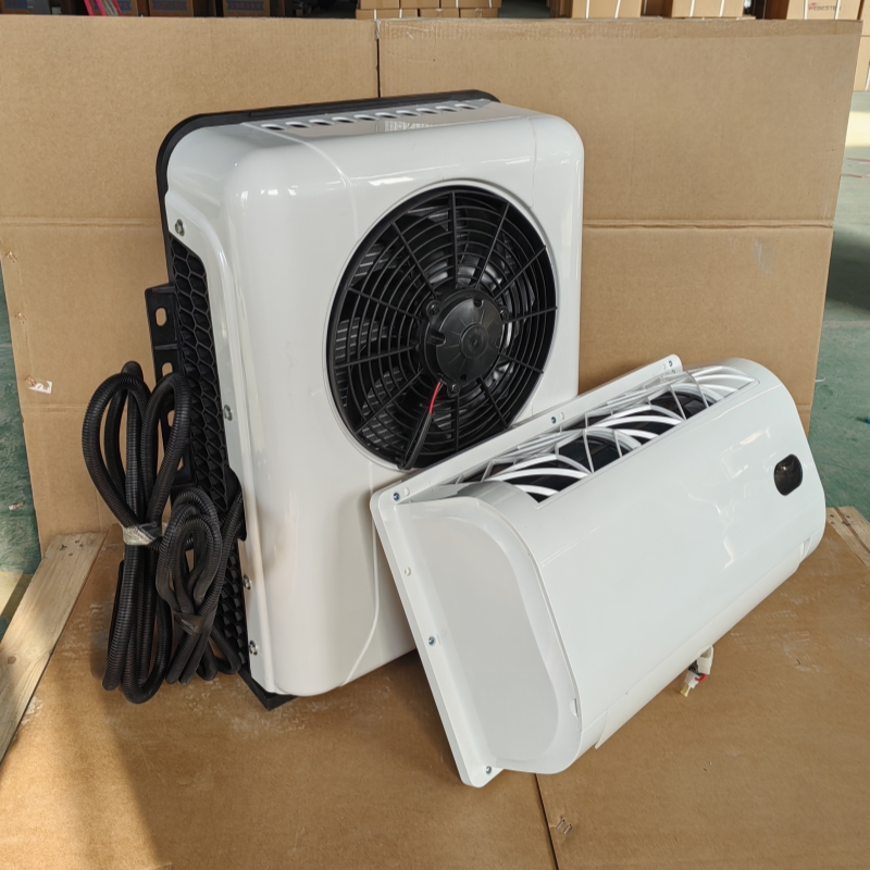 A relevant stock photo of air conditioner power supply in a typical setting.