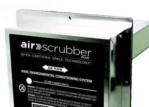 A relevant stock photo of air scrubber in a typical setting.