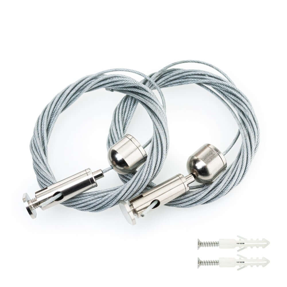 A relevant stock photo of aircraft cables in a typical setting.