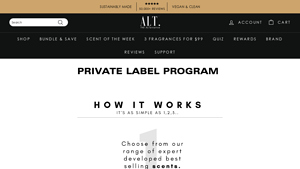 Alt Fragrances - Private Label Fragrance Program