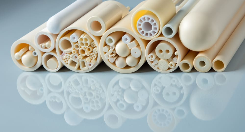 A relevant stock photo of alumina ceramic in a typical setting.