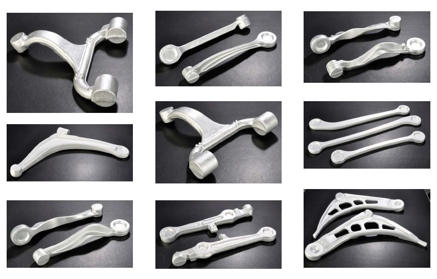 A relevant stock photo of aluminum forging in a typical setting.