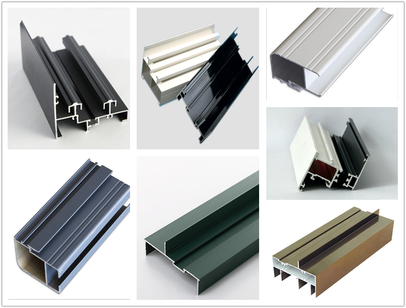 A relevant stock photo of aluminum profiles in a typical setting.
