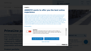 ANDRITZ - PrimeLine Paper and Board Machines