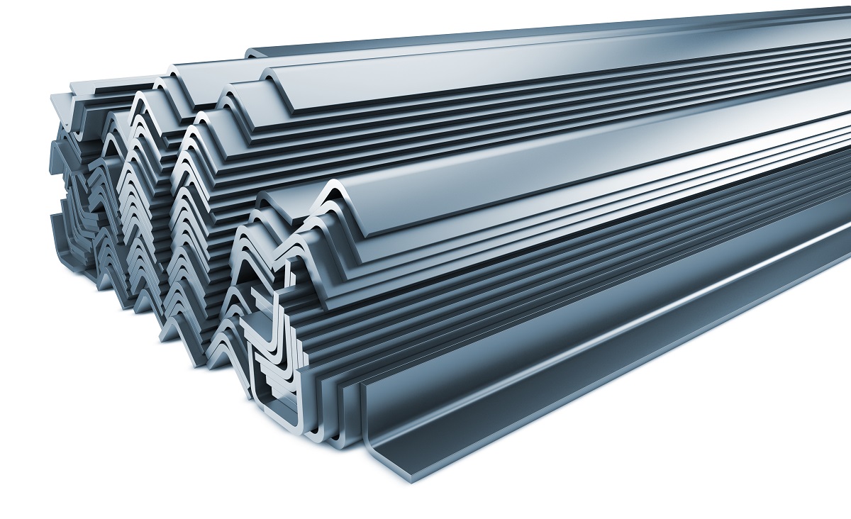 A relevant stock photo of angle iron in a typical setting.