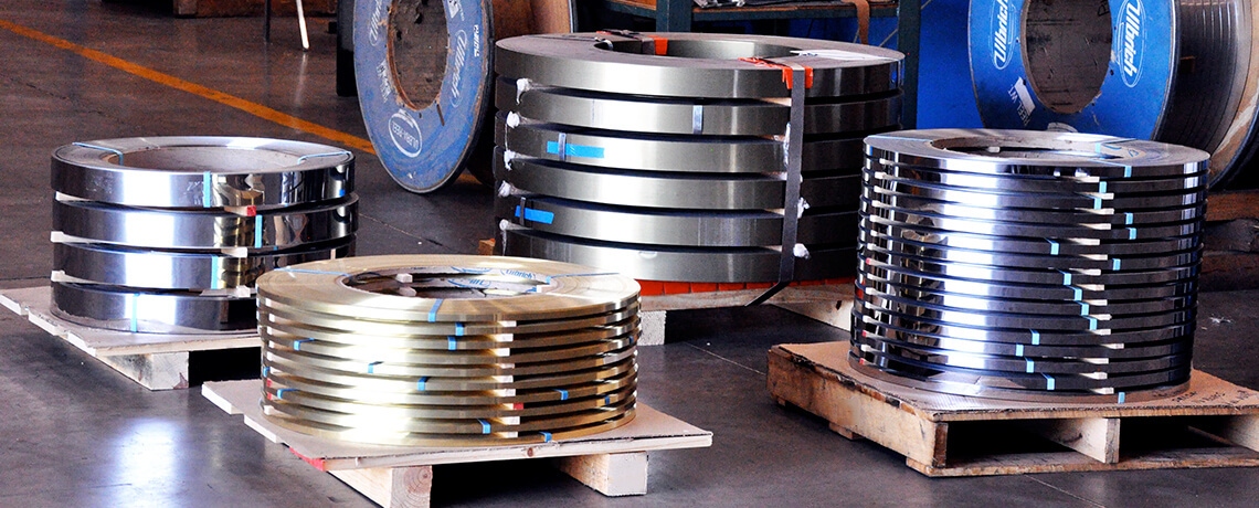 A relevant stock photo of austenitic steel in a typical setting.