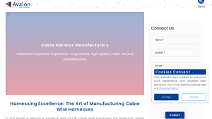 Avalontec - Cable and Wire Harness Solutions