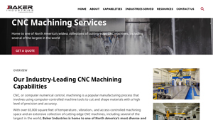 Baker Industries - Advanced CNC Machining Services