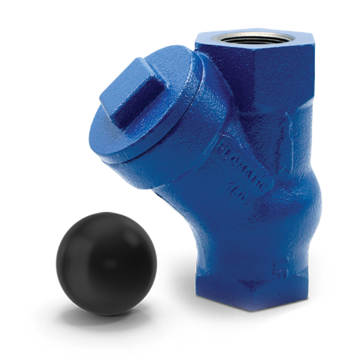 A relevant stock photo of ball check valve in a typical setting.
