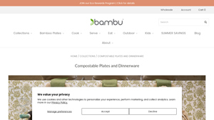 Bambu Home - Compostable Bamboo Dinnerware