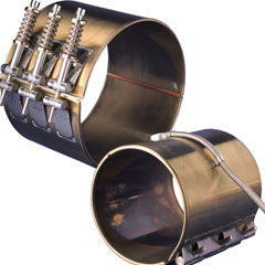A relevant stock photo of band heaters in a typical setting.