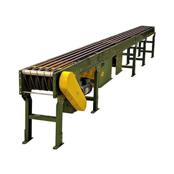 A relevant stock photo of belt conveyor systems in a typical setting.