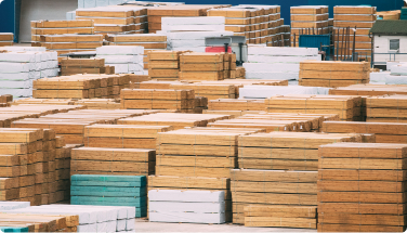 A relevant stock photo of beronio lumber in a typical setting.