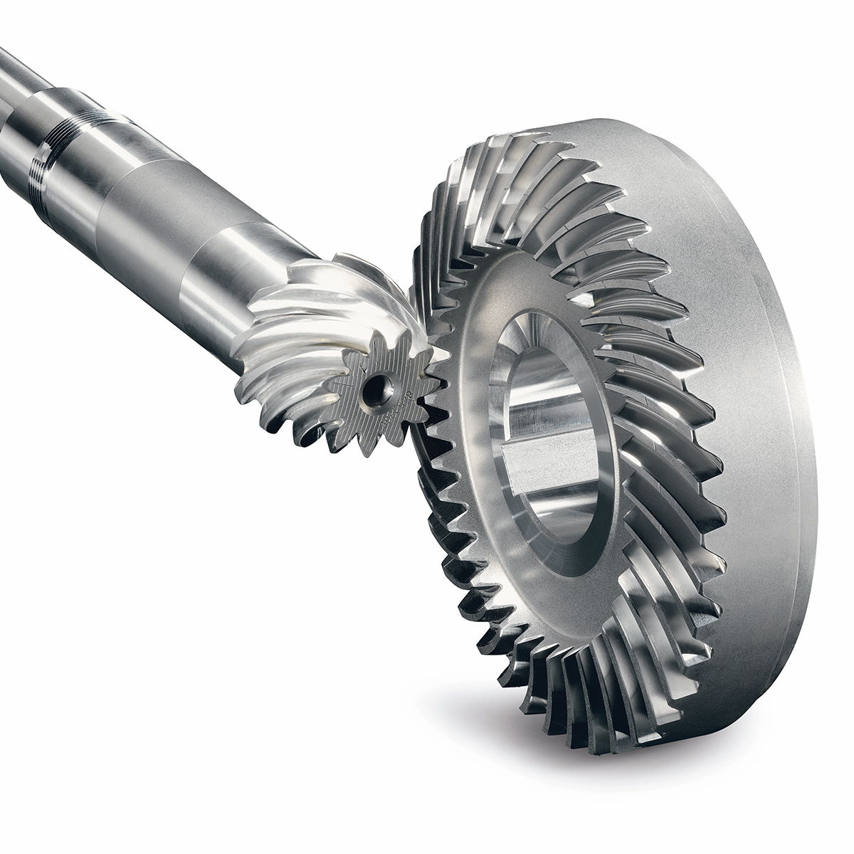A relevant stock photo of bevel gear in a typical setting.