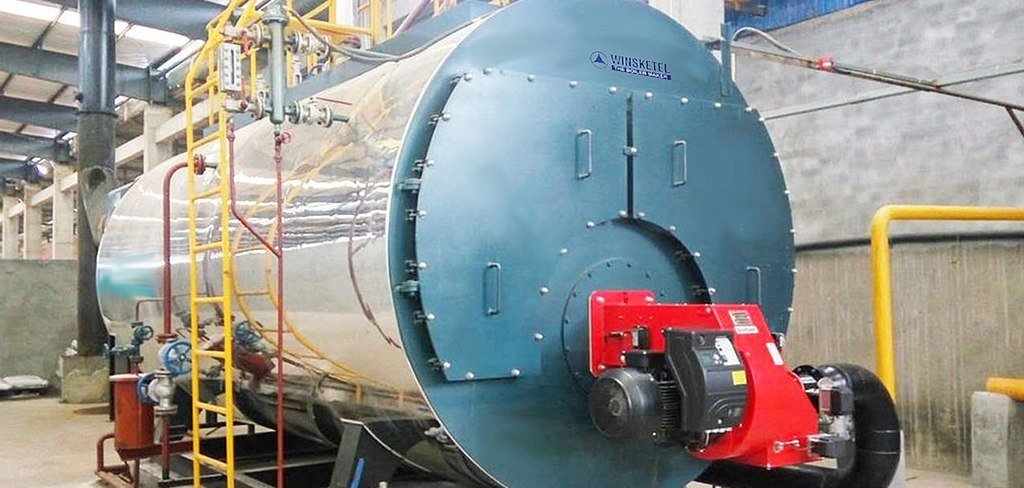 A relevant stock photo of boiler steam boiler in a typical setting.