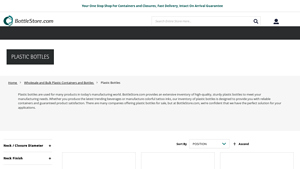 BottleStore - Wholesale Plastic Bottles