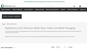 BottleStore.com - American-Made Packaging Solutions