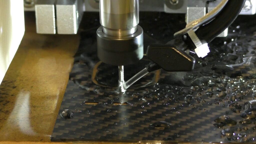 Illustrative example of carbon fiber cnc machine from Google Search