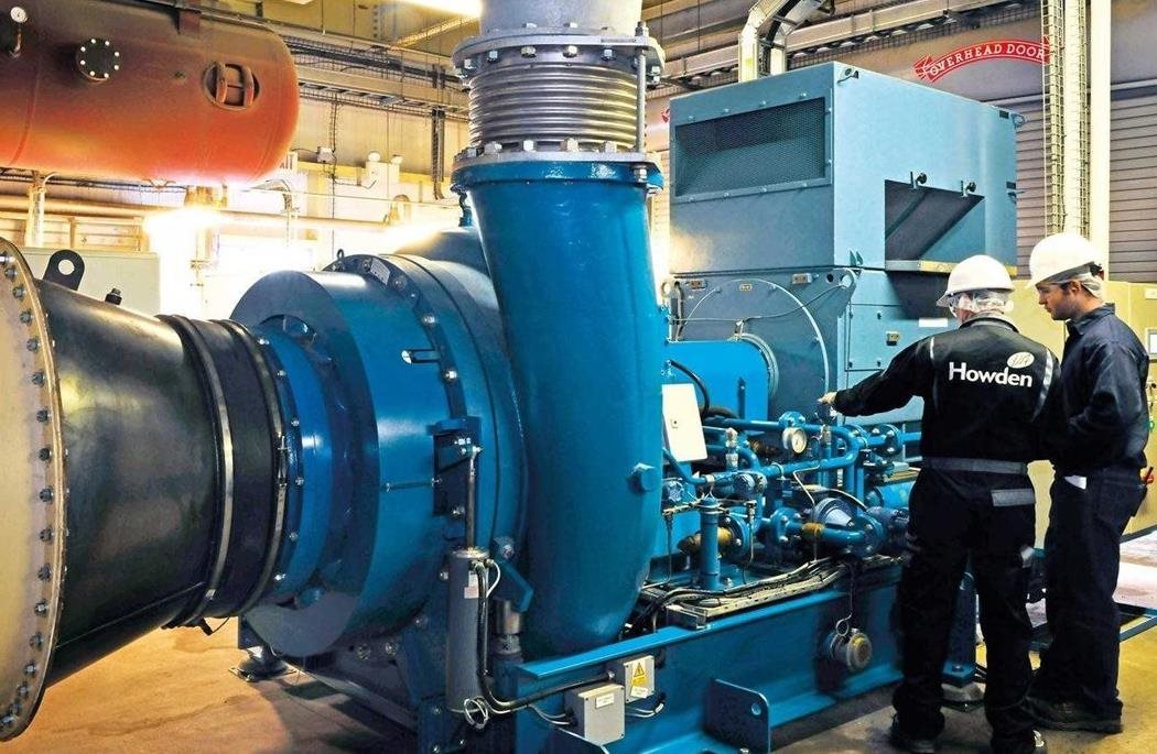 A relevant stock photo of centrifugal blower in a typical setting.