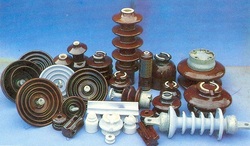 A relevant stock photo of ceramic insulator in a typical setting.