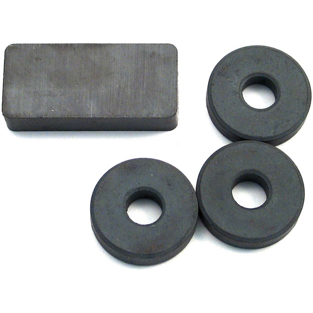 A relevant stock photo of ceramic magnets in a typical setting.