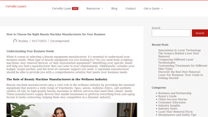 Cervello Laser - Facial Beauty and Body Sculpting Machines