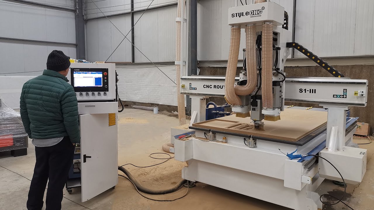Illustrative example of cnc cabinet machine from Google Search
