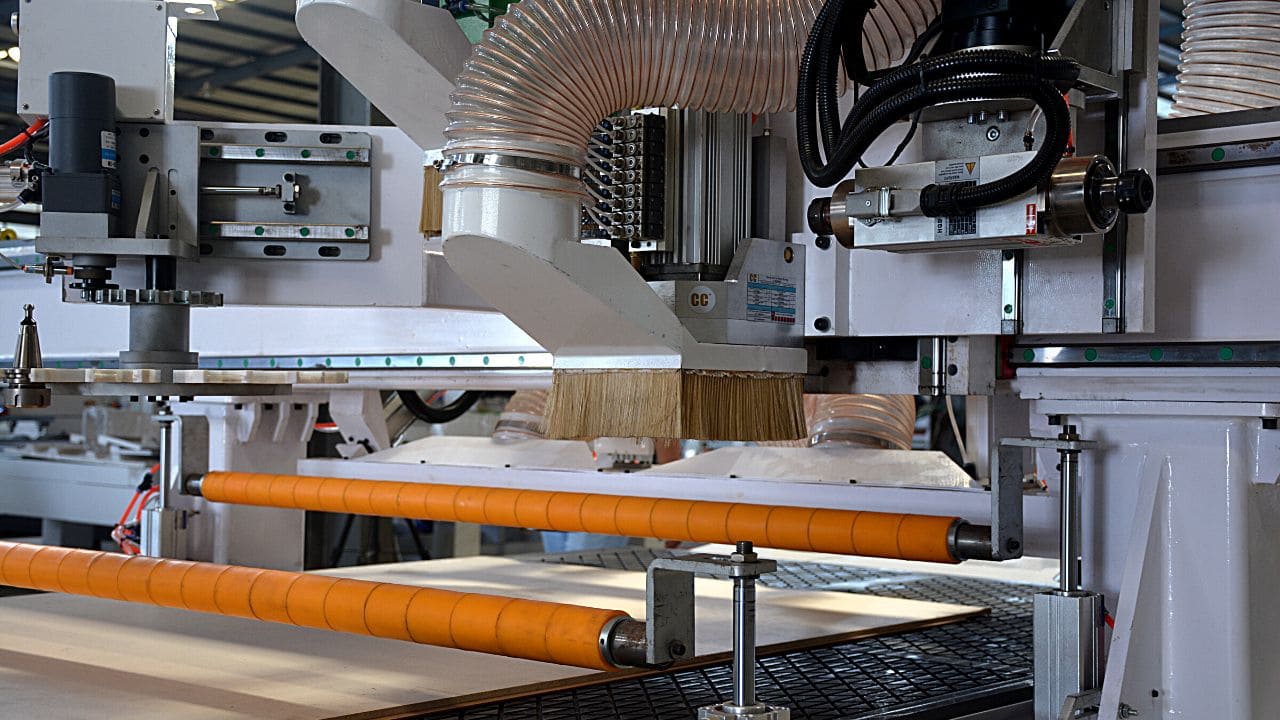 Illustrative example of cnc cabinet machine from Google Search