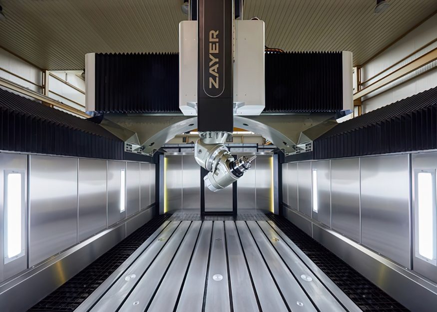 Illustrative example of cnc gantry milling machine from Google Search