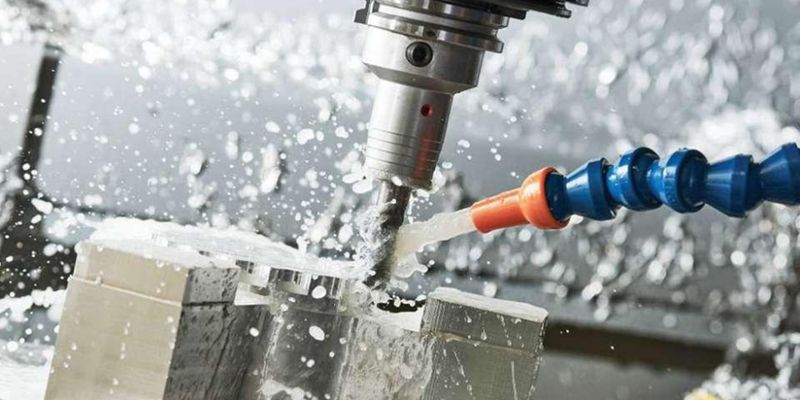 Illustrative example of cnc machine coolant from Google Search
