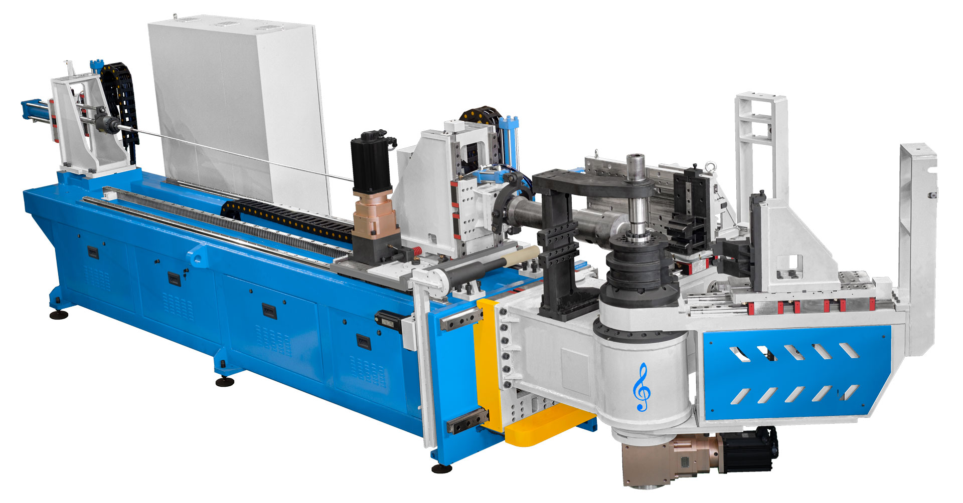 Illustrative example of cnc pipe bender machine from Google Search