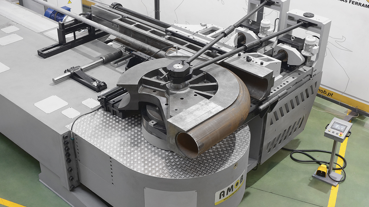 Illustrative example of cnc pipe bending machine from Google Search