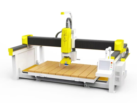 Illustrative example of cnc stone cutting machine from Google Search