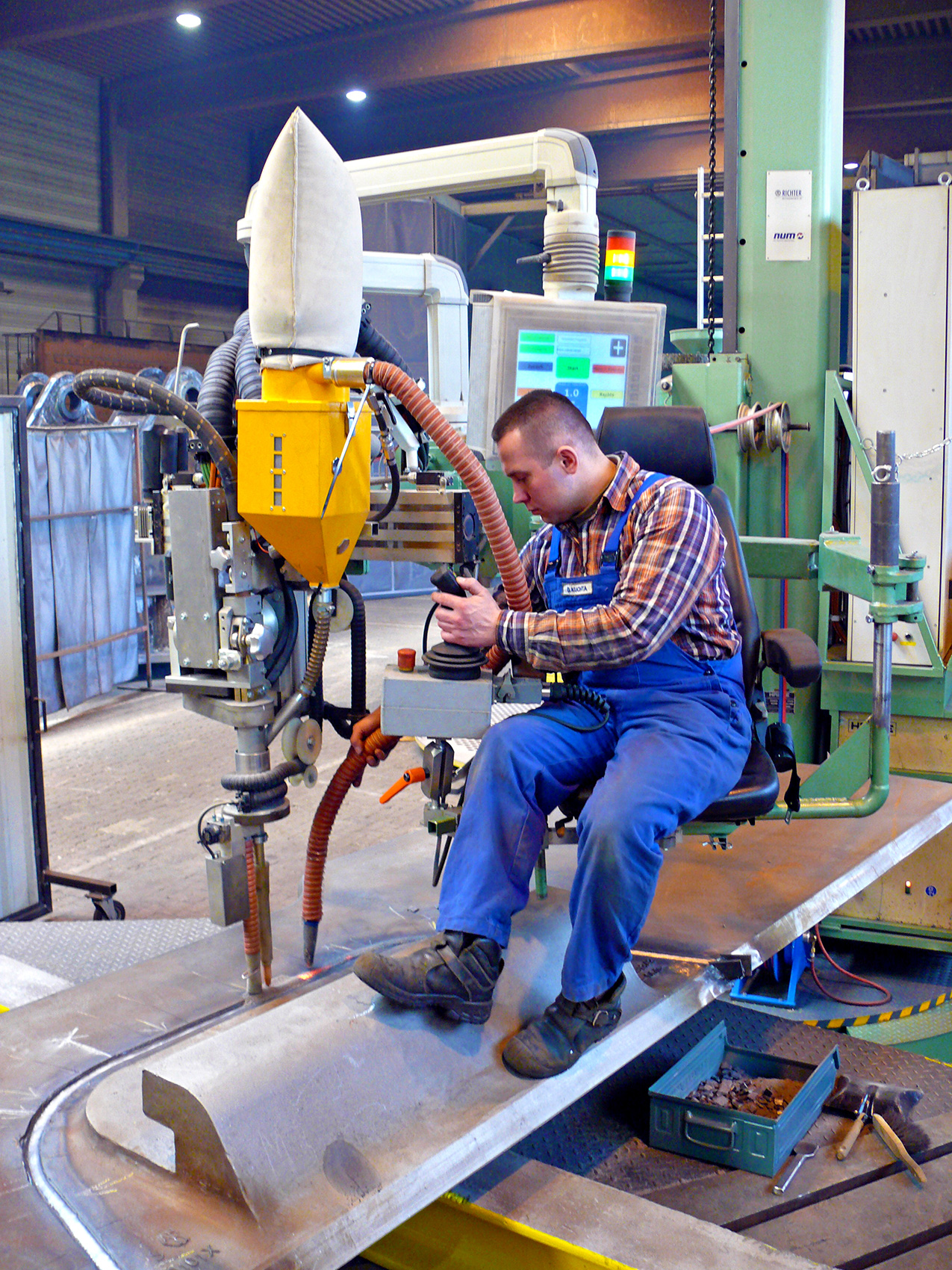 Illustrative example of cnc welding machine from Google Search