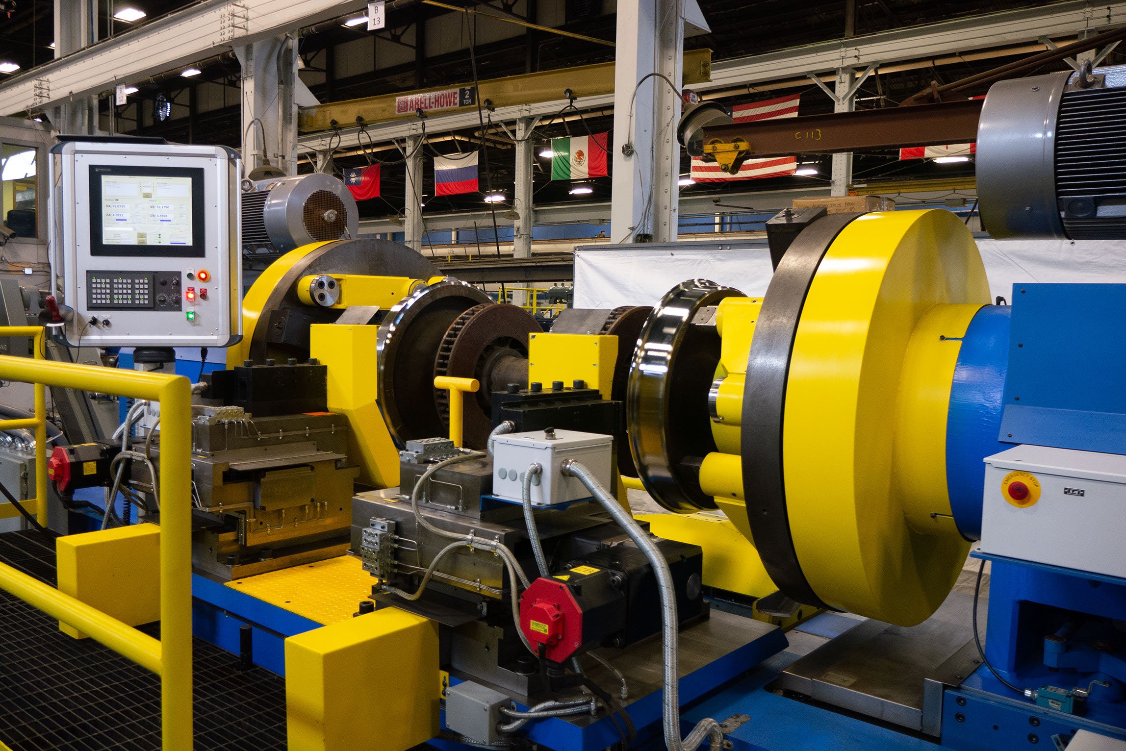 Illustrative example of cnc wheel machine from Google Search
