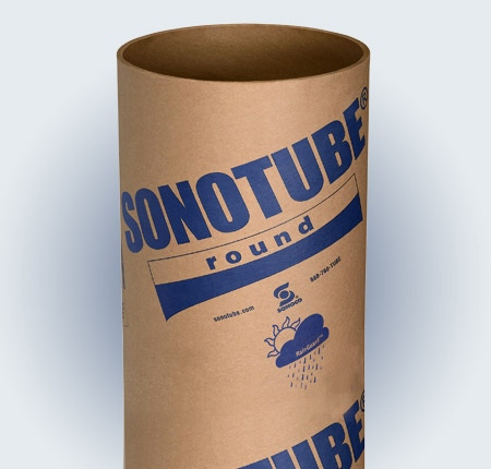 A relevant stock photo of concrete sono tubes in a typical setting.