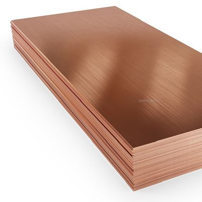 A relevant stock photo of copper sheet metal 4x8 in a typical setting.