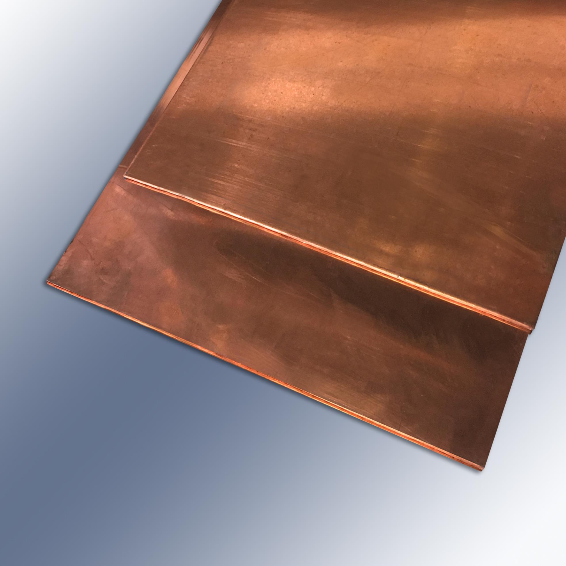A relevant stock photo of copper steel sheet in a typical setting.