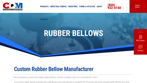 CQM, Inc. - Custom Rubber Bellows