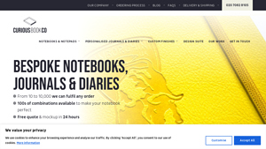 Curious Book Co. - Bespoke Notebooks & Journals