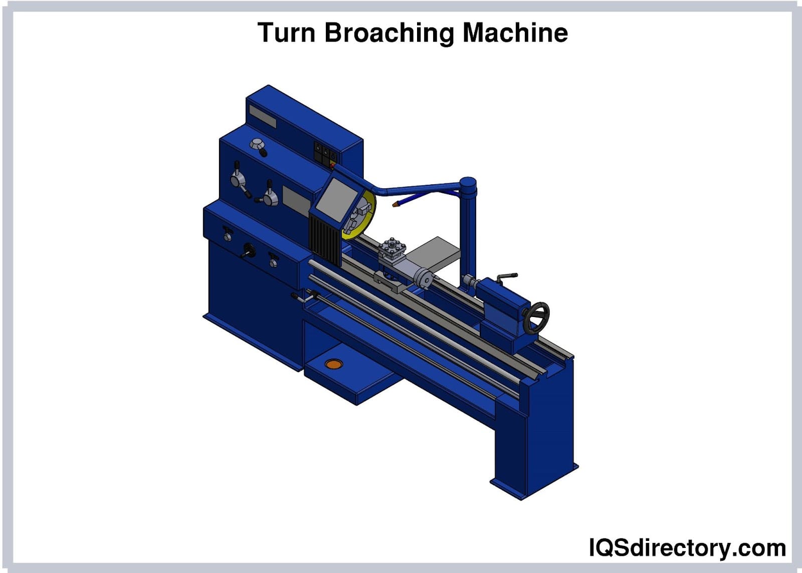 A relevant stock photo of define broaching machine in a typical setting.