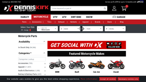 Dennis Kirk - Motorcycle Parts & Accessories